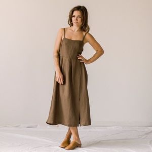 First Rite // Pleated Dress